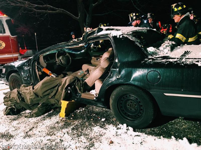 Heavy Rescue Training with Jamesport FD 1/31/17