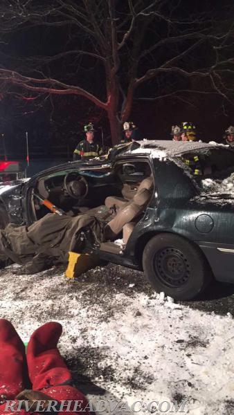 Heavy Rescue Training with Jamesport FD 1/31/17