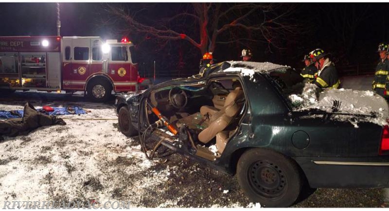 Heavy Rescue Training with Jamesport FD 1/31/17